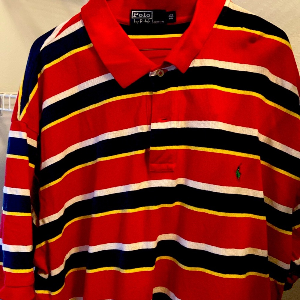Red polo 3xl